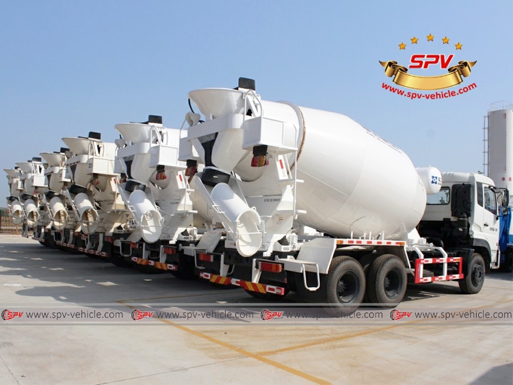 6 units of Concrete Mixter Truck Dongfeng -B